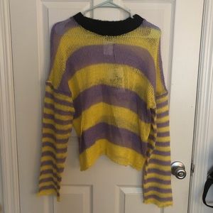 The ragged priest striped sweater